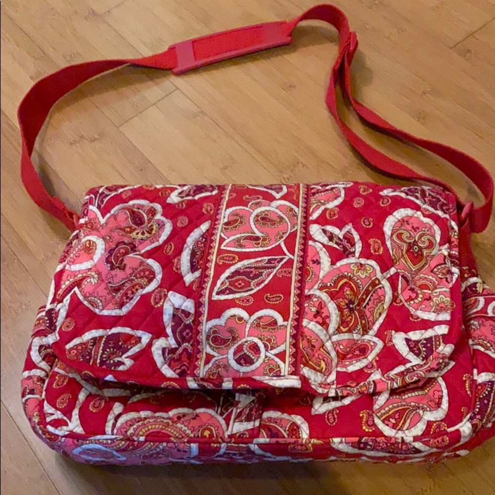 Vera Bradley book bag messenger bag